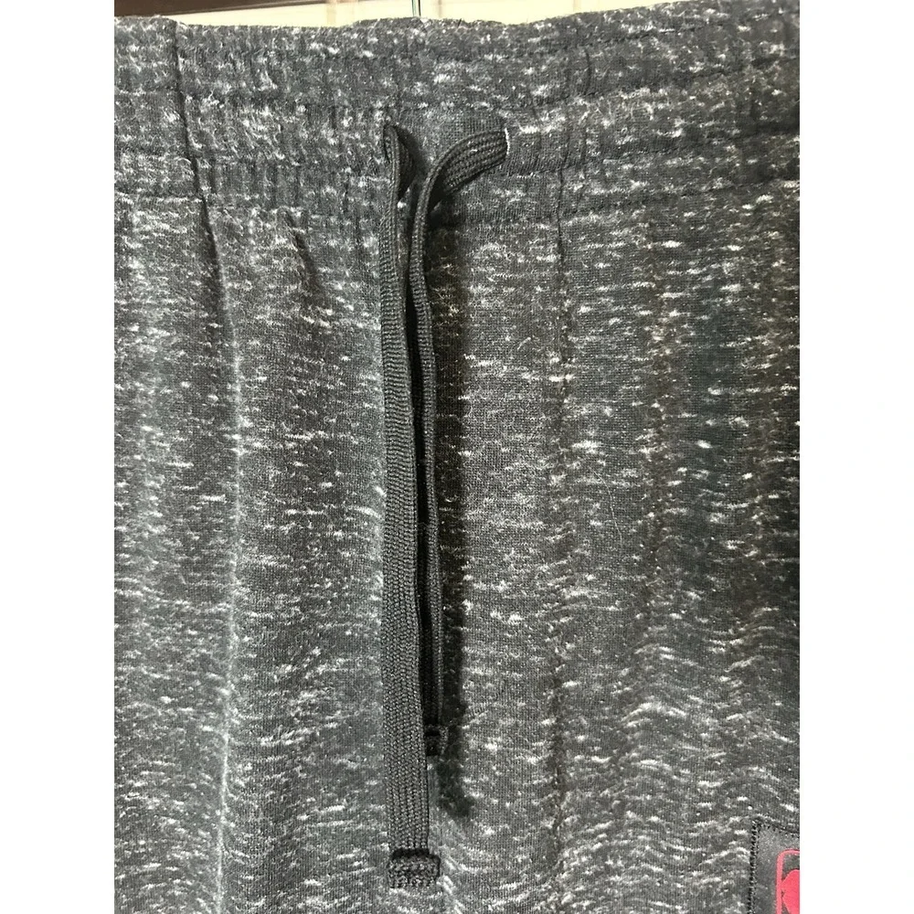 NBA Men's Joggers Sweatpants Sz L Dark Gray Sports Drawstrings Athleisure Wear